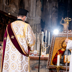 byzantinisches Pontifikalamt Stephansdom