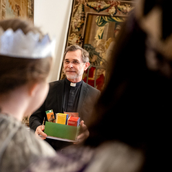 Sternsinger bei eEBS Grünwidl / Erzdiözese Wien/ Schönlaub, Stephan Schönlaub