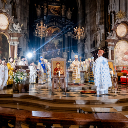 byzantinisches Pontifikalamt Stephansdom