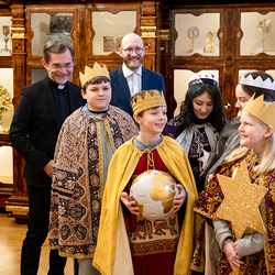 Sternsinger bei eEBS Grünwidl / Erzdiözese Wien/ Schönlaub, Stephan Schönlaub