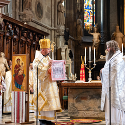 Priesterweihe Byzantinischer Ritus im Stephansdom / Erzdiözese Wien/ Schönlaub